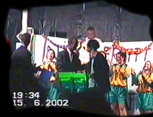 Ehrung unseres Oberindianers